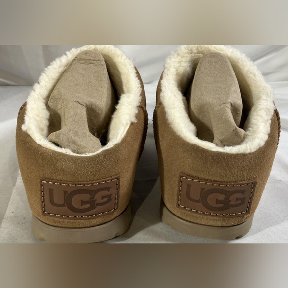 UGG Wmns Pumped Slide 'Chestnut' Slippers Size 9 W/Box MSRP $160 - Picture 7 of 12